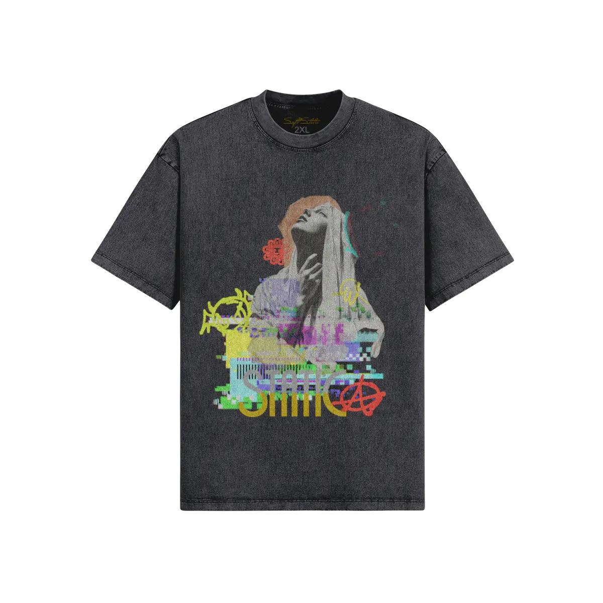 Vintage Snow Wash T-Shirt - Stand Out in Style and Comfort - Soft Static