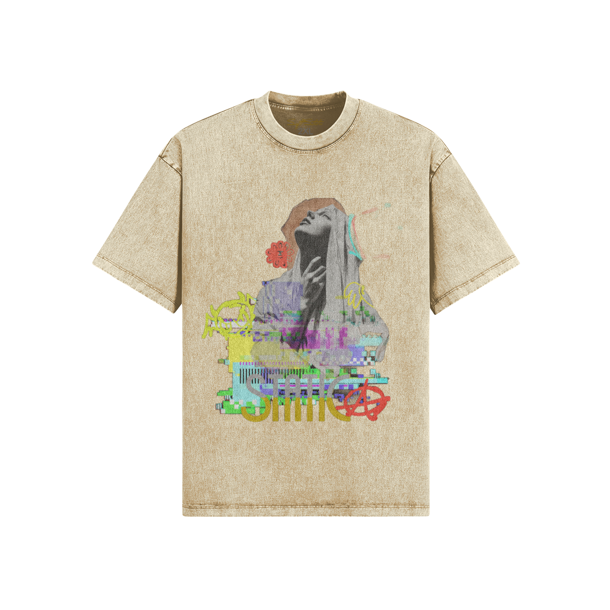 Vintage Snow Wash T-Shirt - Stand Out in Style and Comfort - Soft Static