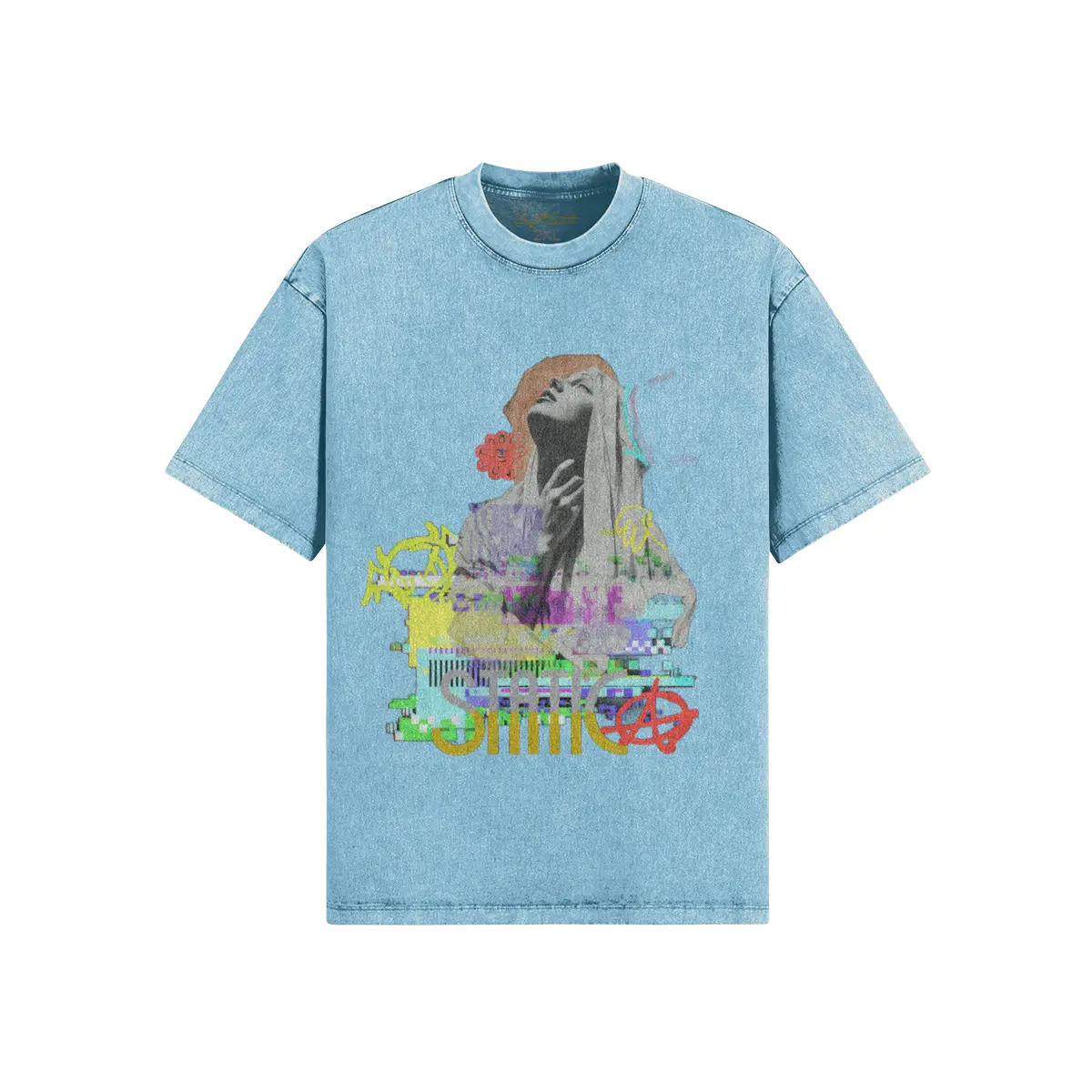 Vintage Snow Wash T-Shirt - Stand Out in Style and Comfort - Soft Static