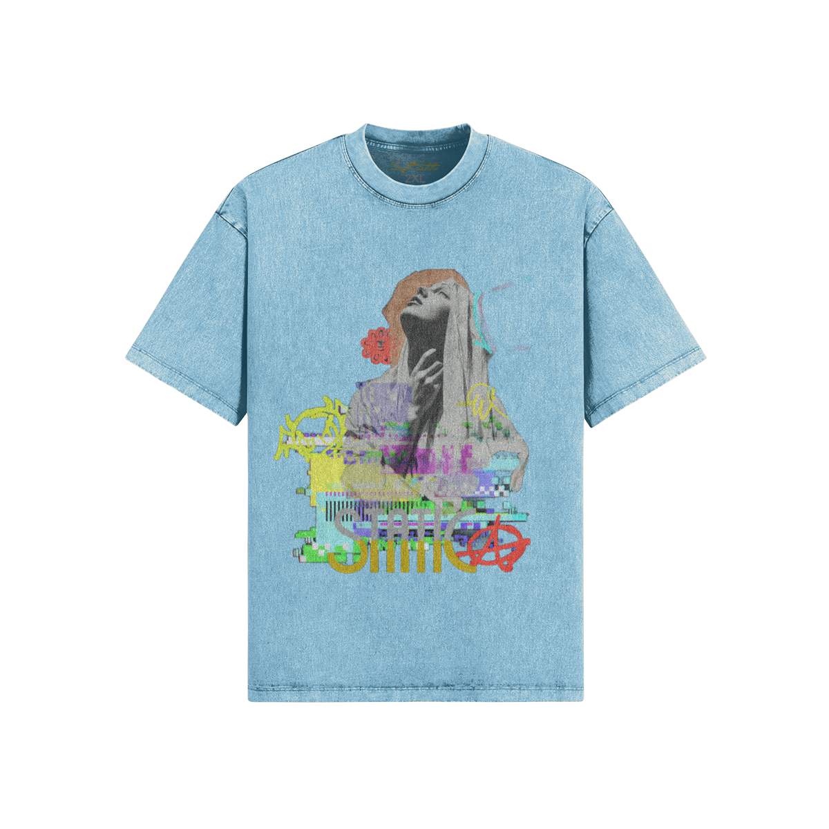 Vintage Snow Wash T-Shirt - Stand Out in Style and Comfort - Soft Static