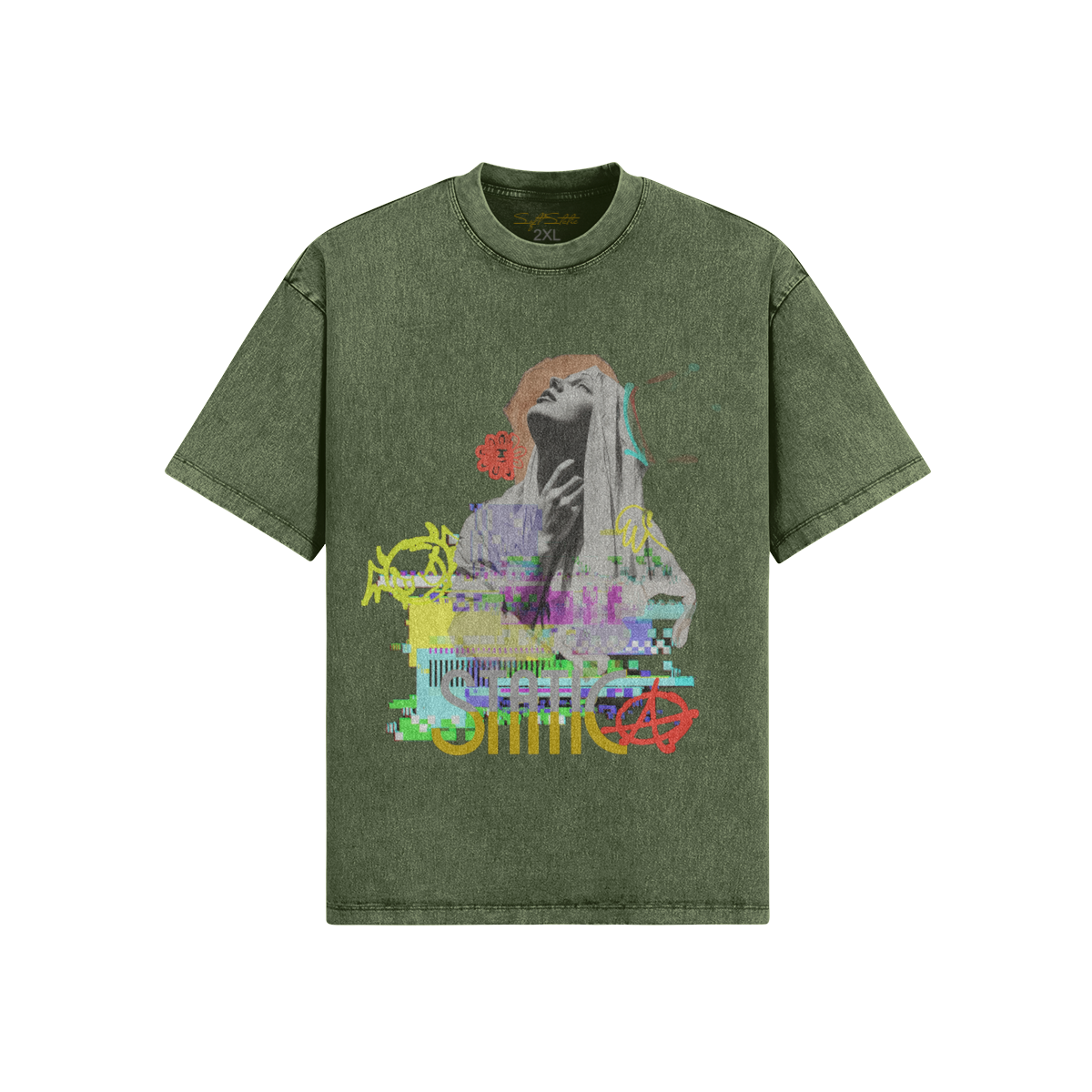 Vintage Snow Wash T-Shirt - Stand Out in Style and Comfort - Soft Static