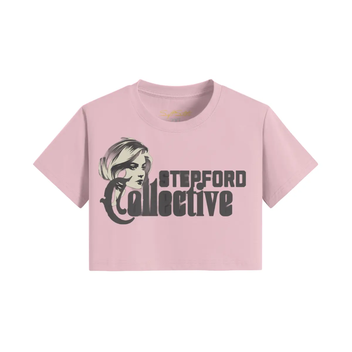 Trendy Cropped Women's Tee - Elevate Your Everyday Style - Soft Static