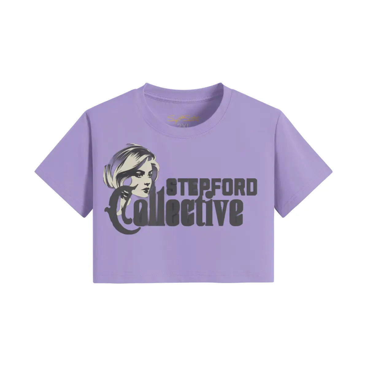 Trendy Cropped Women's Tee - Elevate Your Everyday Style - Soft Static